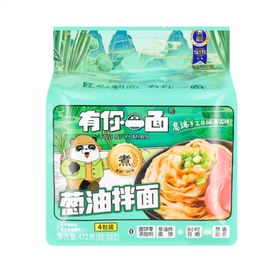 YNYM Frühlingszwiebel-Nudeln 118g*4